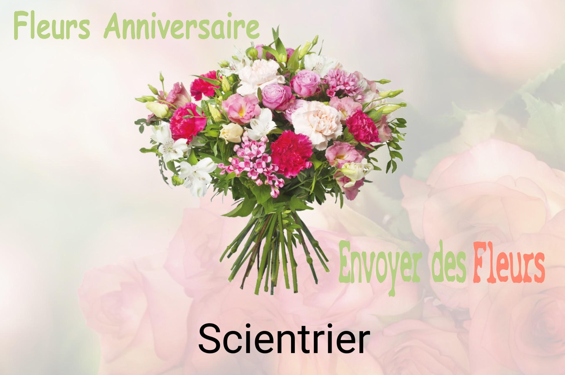 Bouquet de fleurs d’anniversaire livré à Scientrier